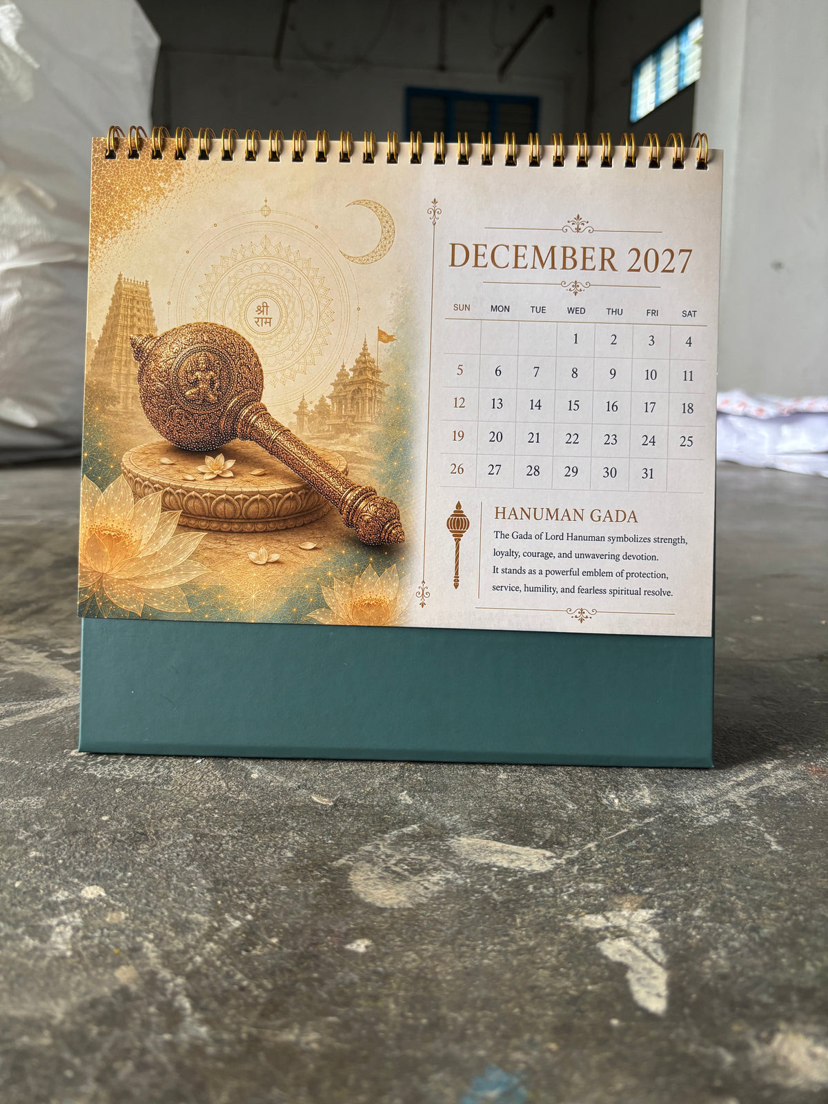 Eleganza 03 Table Calendar 2027