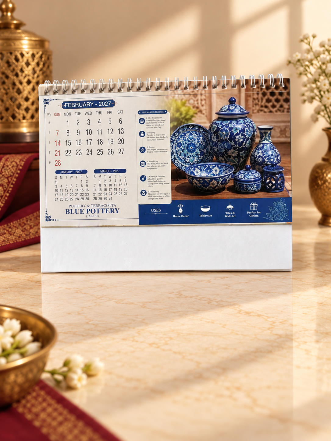 NTL 04 Table Calendar 2027 - product view 4