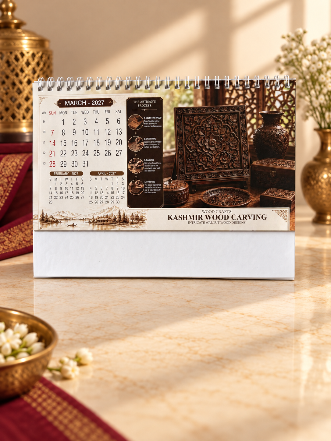 NTL 04 Table Calendar 2027 - product view 5