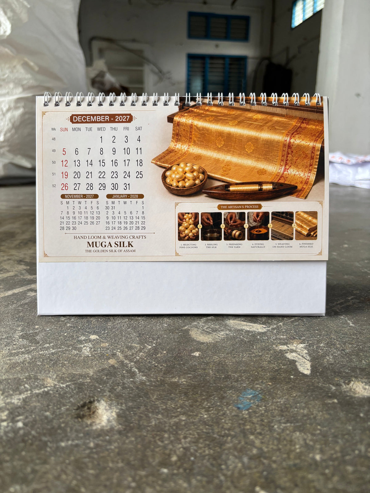 NTL 04 Table Calendar 2027