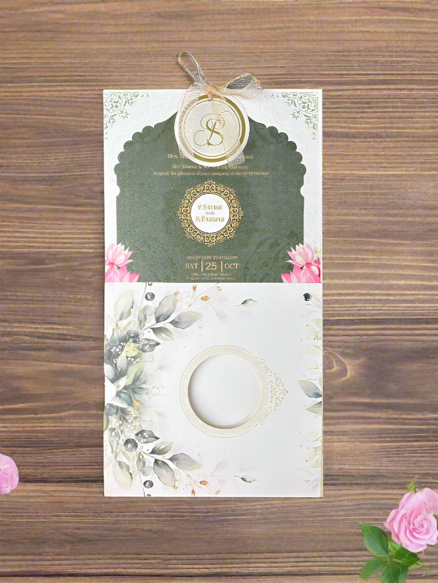 Personalized Wedding Invite-316 — view 2