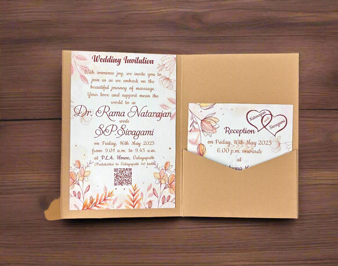 Personalized Wedding Invite-318 — view 2