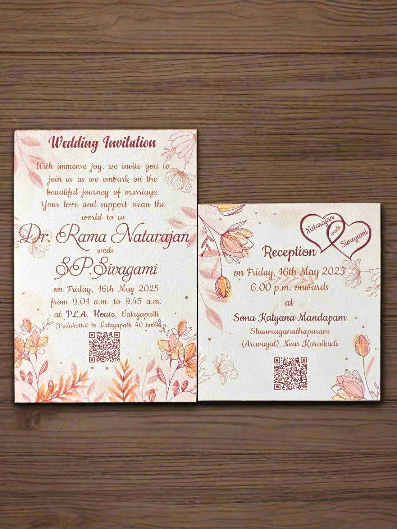 Personalized Wedding Invite-318 — view 3