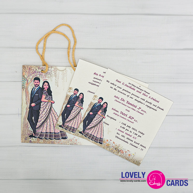 Personalized Wedding Invite-246 — view 2