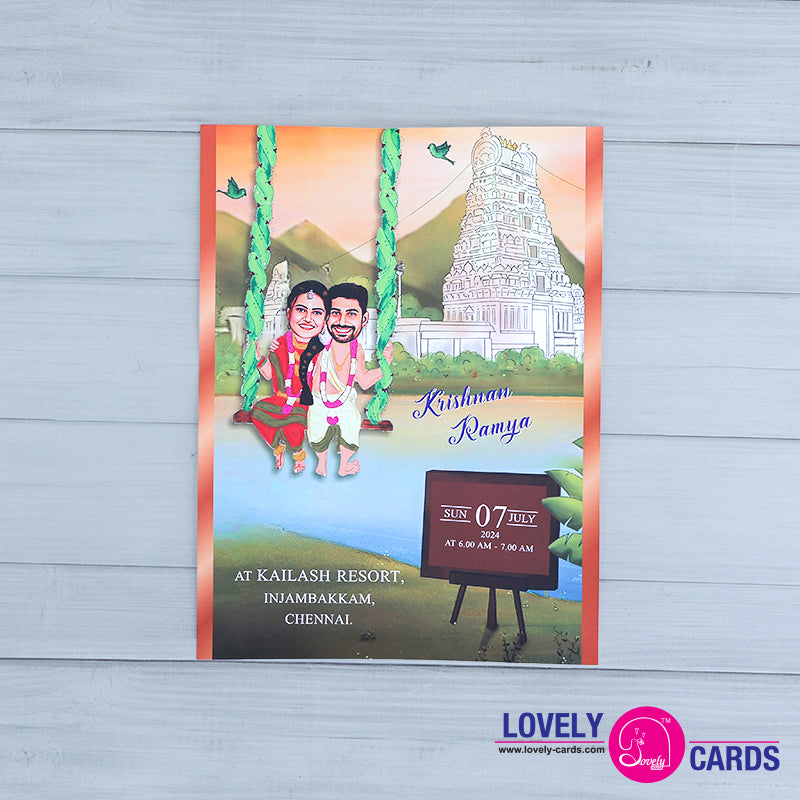 Personalized Wedding Invite-249 — view 2