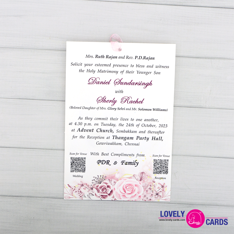 Personalized Wedding Invite-130 — view 3