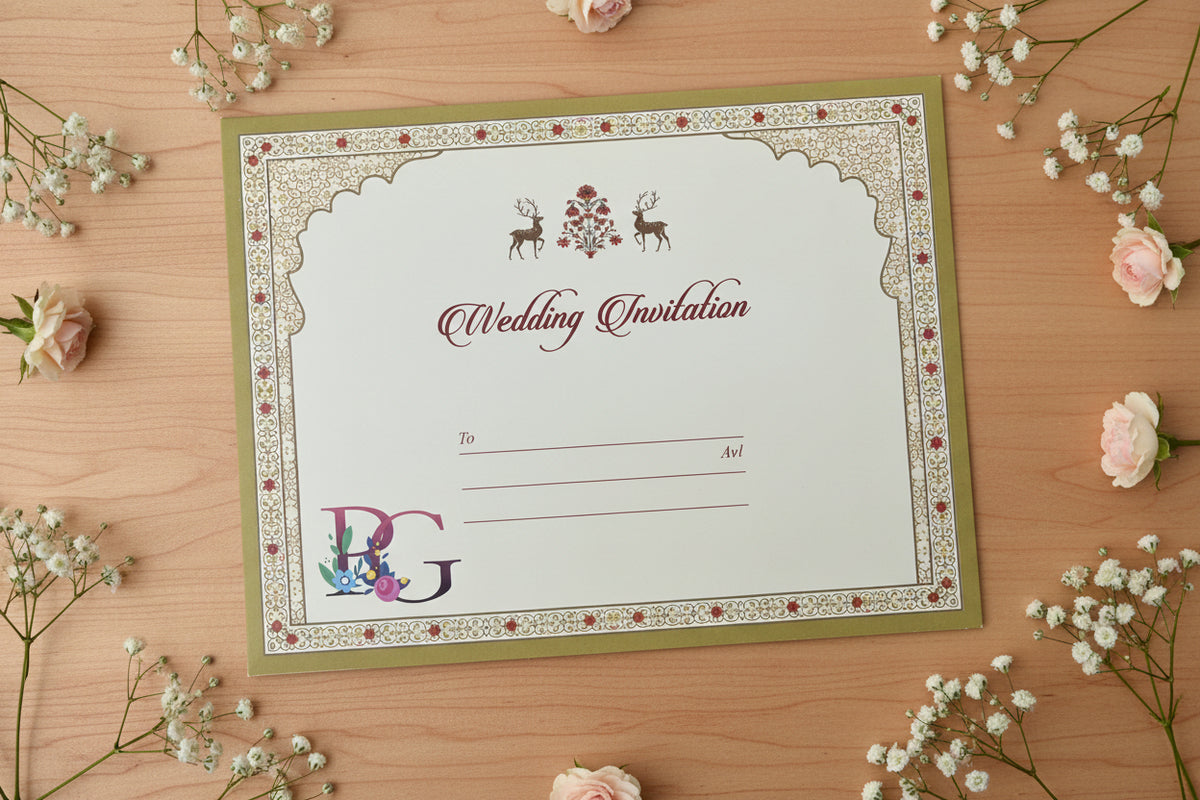 Personalized Wedding Invite-321 — view 3