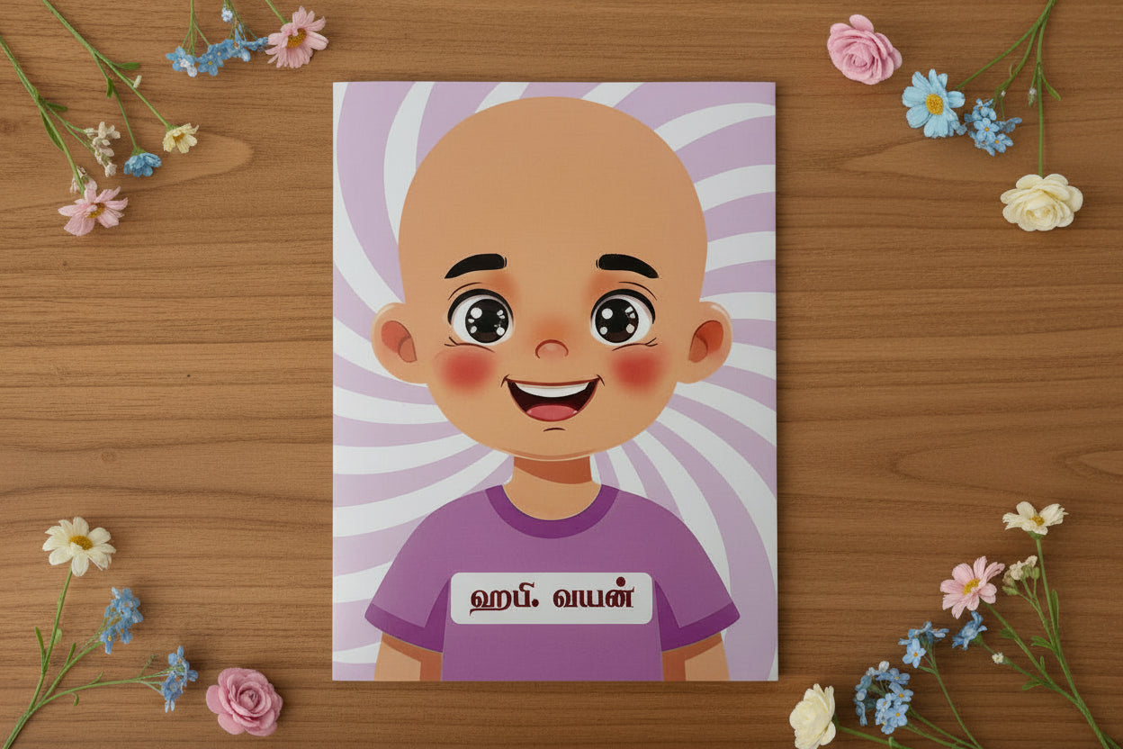 Personalized Ear Piercing Invite-041 — view 4