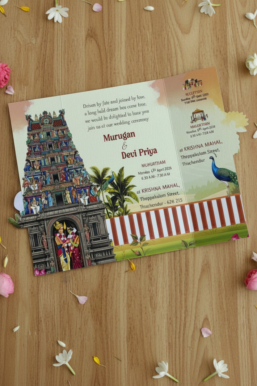 Personalized Wedding Invite-346 — view 2