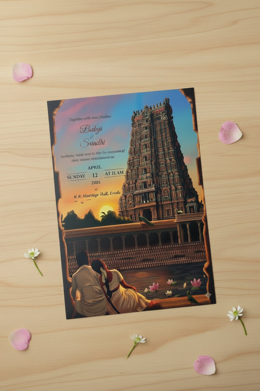 Personalized Wedding Invite-337 — view 3
