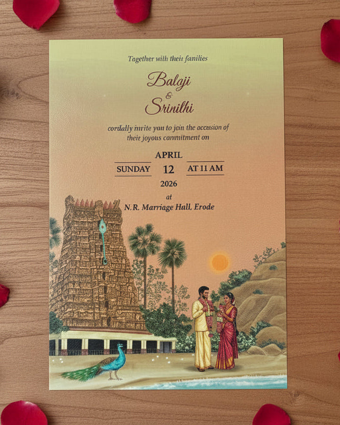 Personalized Wedding Invite-339 — view 2