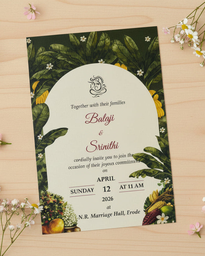 Personalized Wedding Invite-342 — view 2
