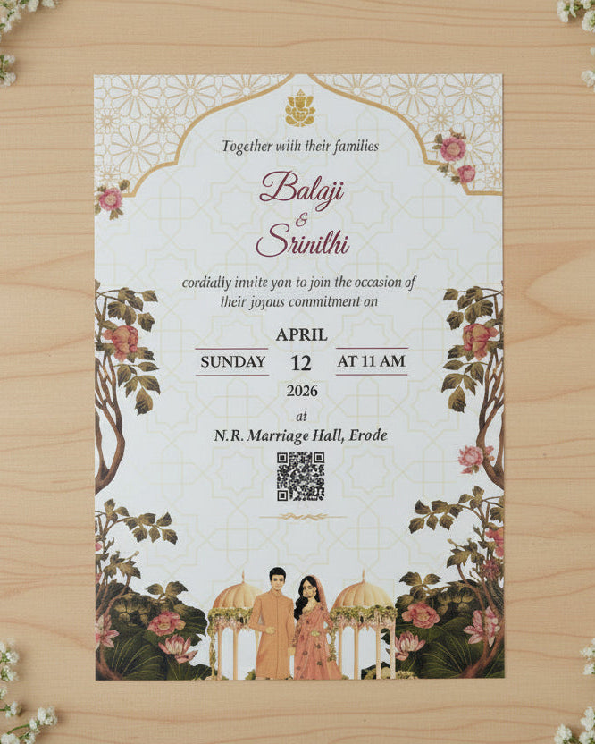 Personalized Wedding Invite-343 — view 2
