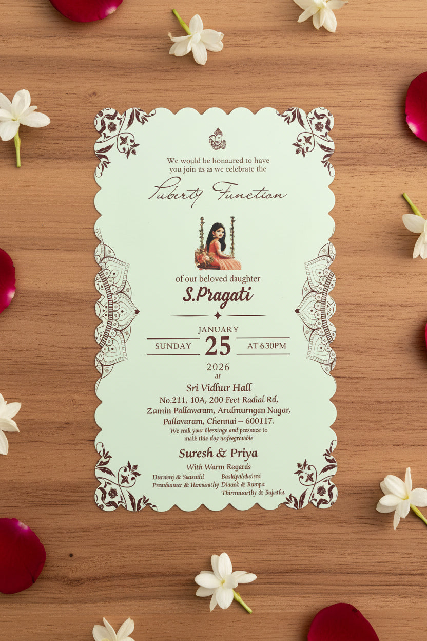 Personalized Wedding Invite-351 — view 3