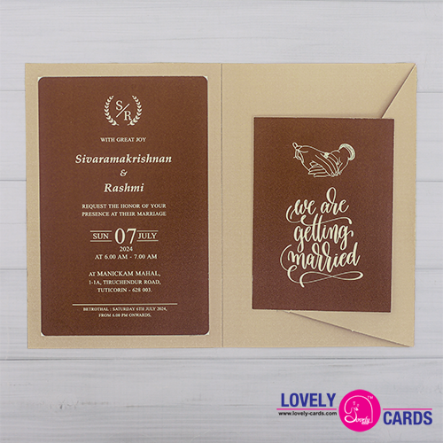 Personalized Wedding Invite-160 — view 3