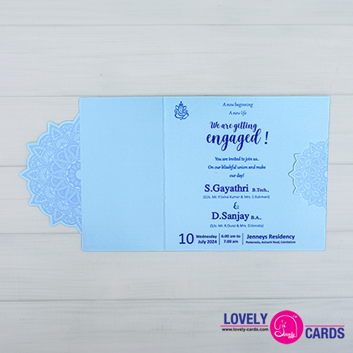 Personalized Wedding Invite-161 — view 3