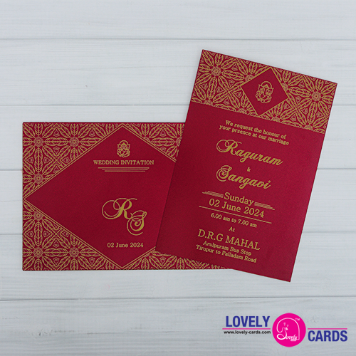 Personalized Wedding Invite-232 — view 2