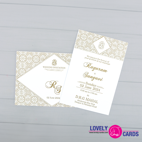Personalized Wedding Invite-223 — view 2