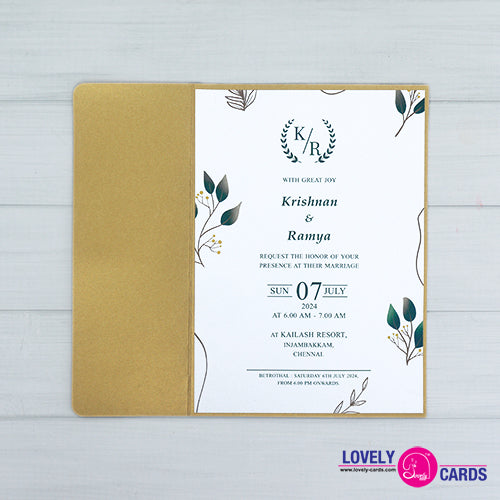 Personalized Wedding Invite-172 — view 2