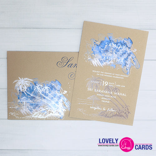 Personalized Wedding Invite-175 — view 2