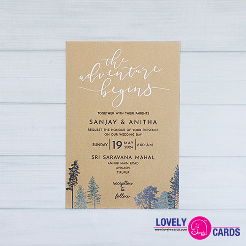 Personalized Wedding Invite-180