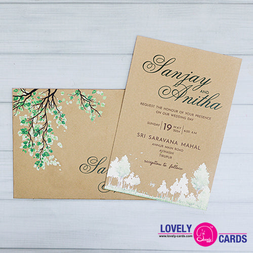 Personalized Wedding Invite-184 — view 2