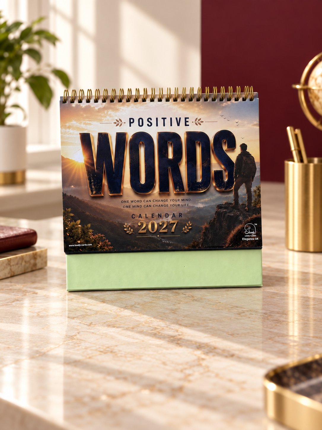 Eleganza 04 Table Calendar 2027 - product view 1
