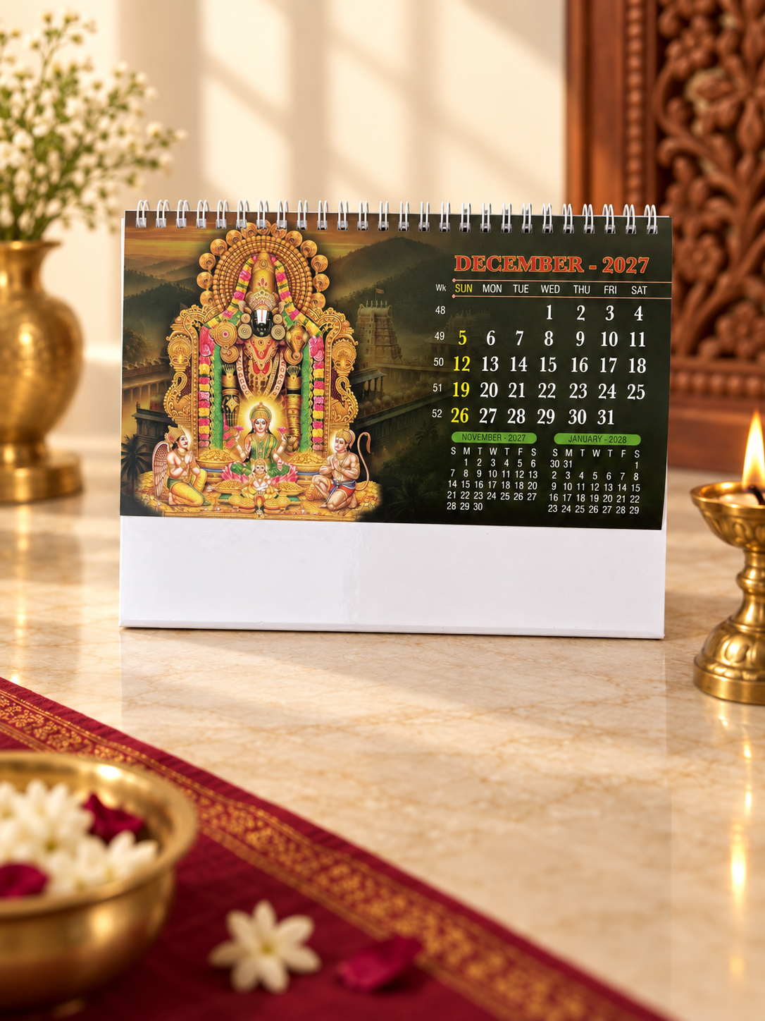 NTL 01 Table Calendar 2027 - product view 5