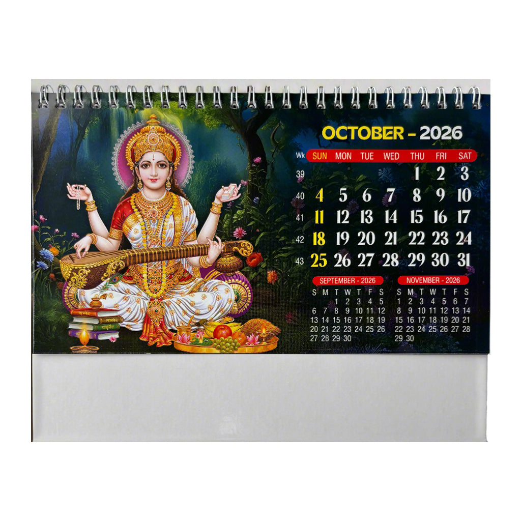 NTL 01 Table Calendar 2026 — view 12