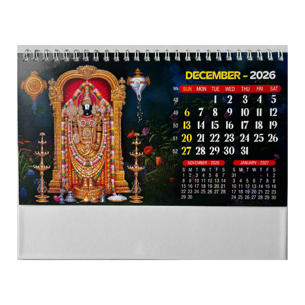 NTL 01 Table Calendar 2026 — view 14