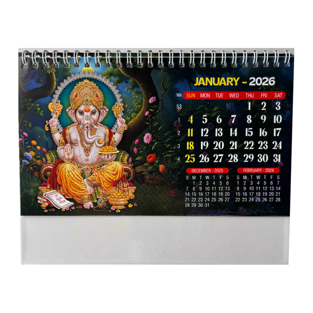 NTL 01 Table Calendar 2026 — view 3