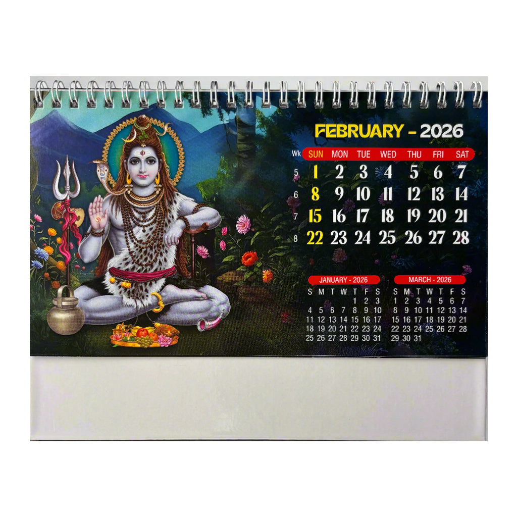 NTL 01 Table Calendar 2026 — view 4