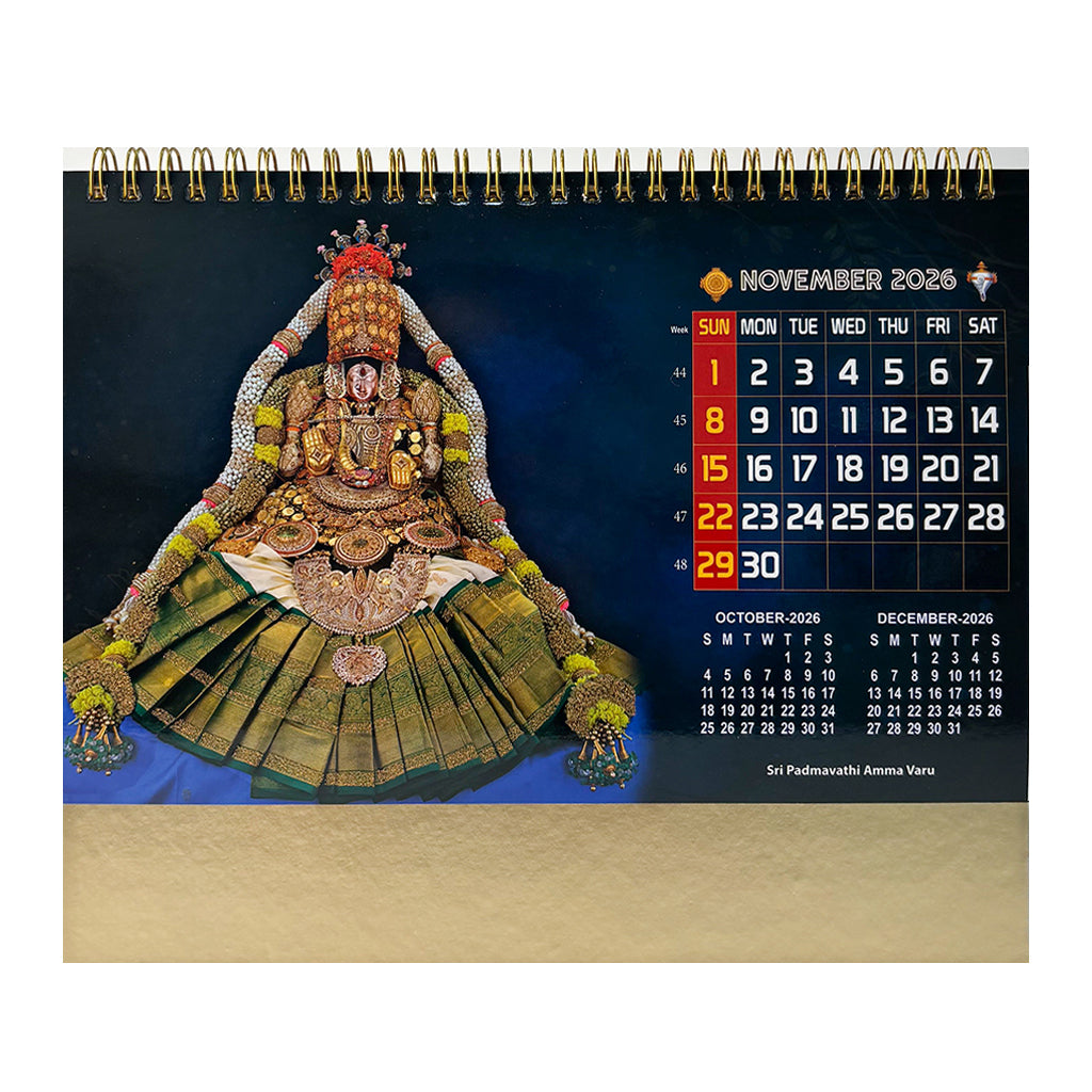 Premia 01 Table Calendar 2026 — view 12