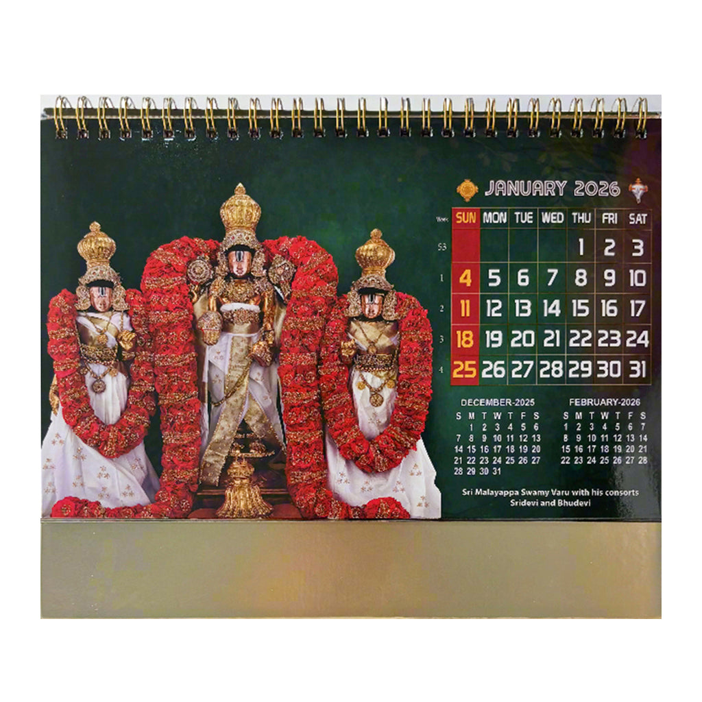 Premia 01 Table Calendar 2026 — view 2