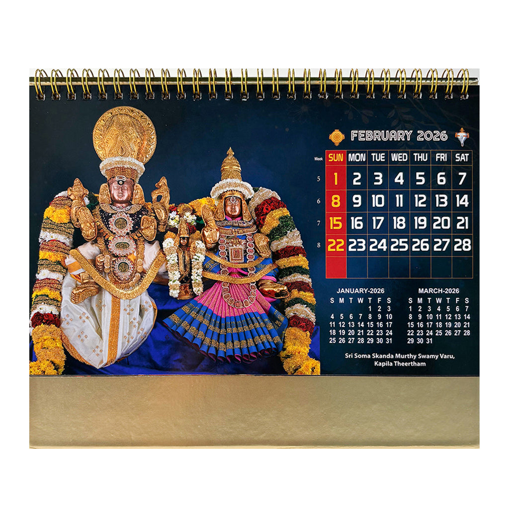 Premia 01 Table Calendar 2026 — view 3