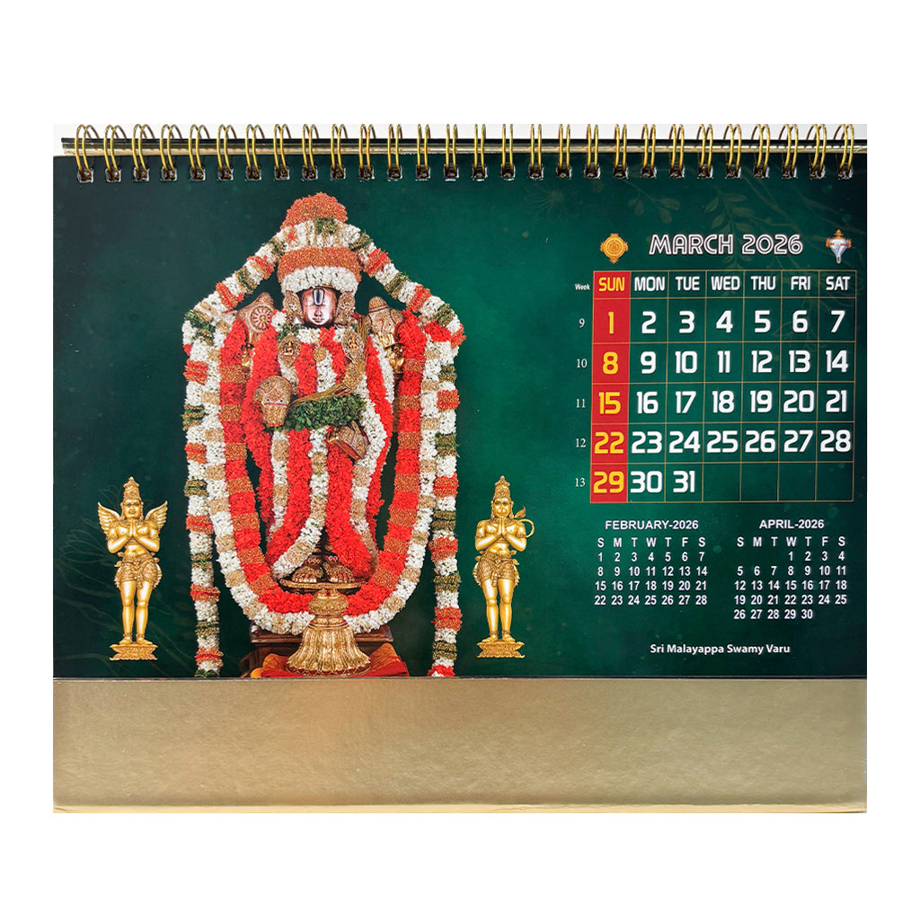 Premia 01 Table Calendar 2026 — view 4