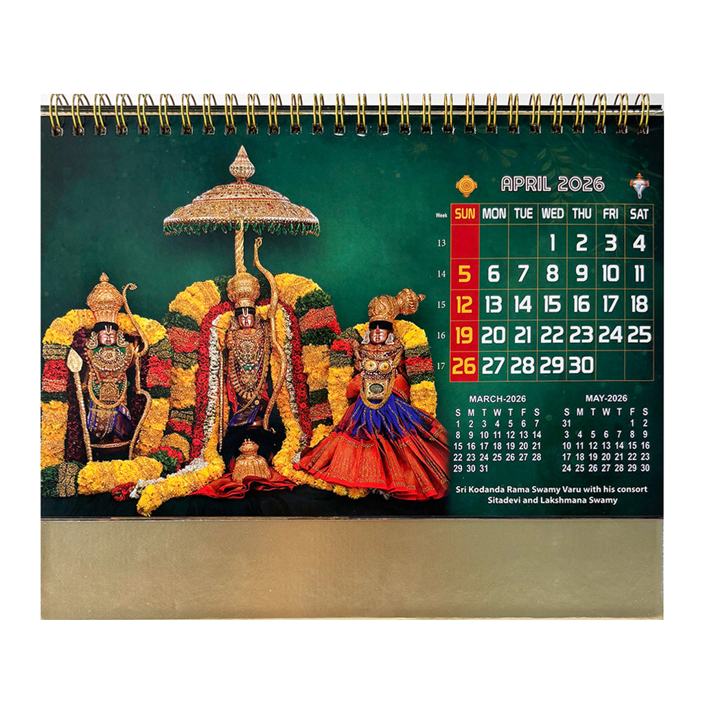 Premia 01 Table Calendar 2026 — view 5