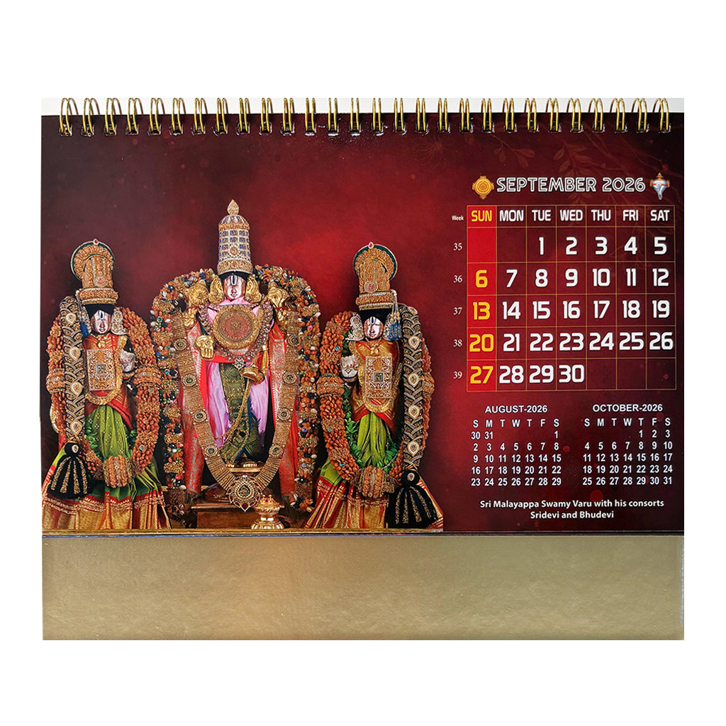 Premia 01 Table Calendar 2026 — view 10