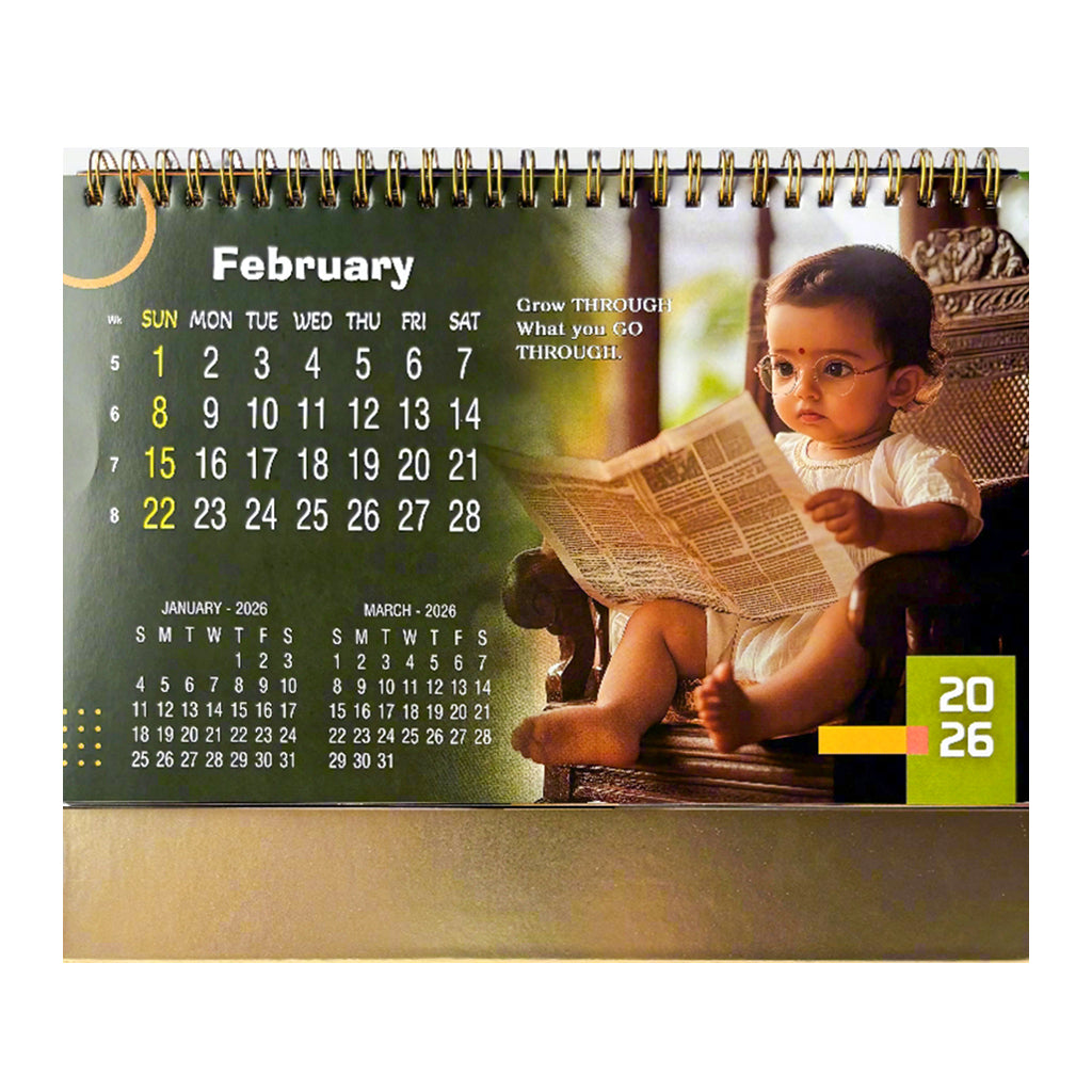 
                  
                    Premia 03 Table Calendar 2026
                  
                