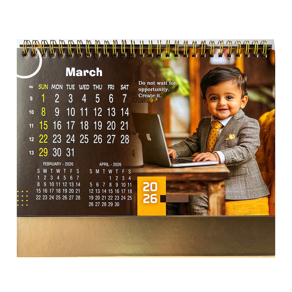 
                  
                    Premia 03 Table Calendar 2026
                  
                