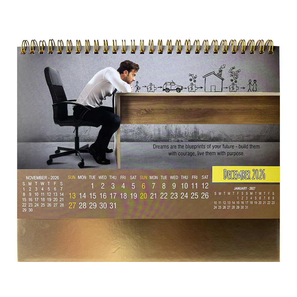 Premia 04 Table Calendar 2026 — view 13