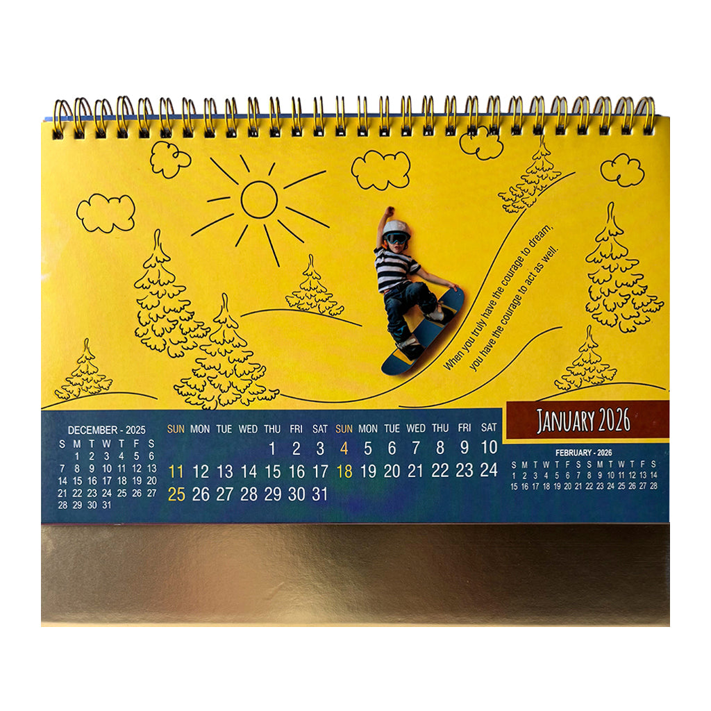 Premia 04 Table Calendar 2026 — view 2