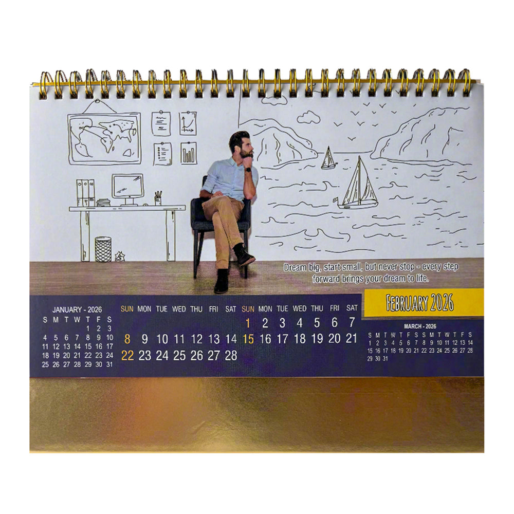 
                  
                    Premia 04 Table Calendar 2026
                  
                