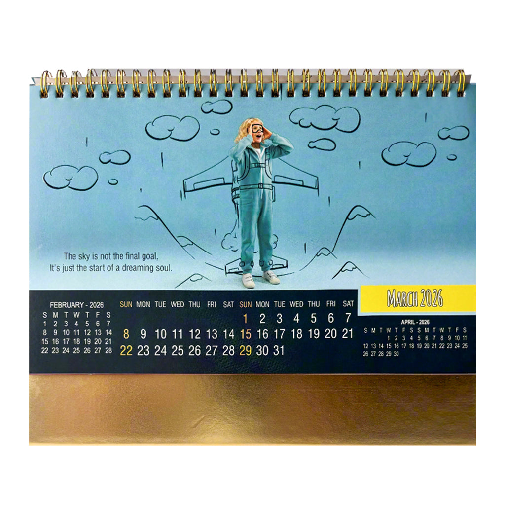 Premia 04 Table Calendar 2026 — view 4