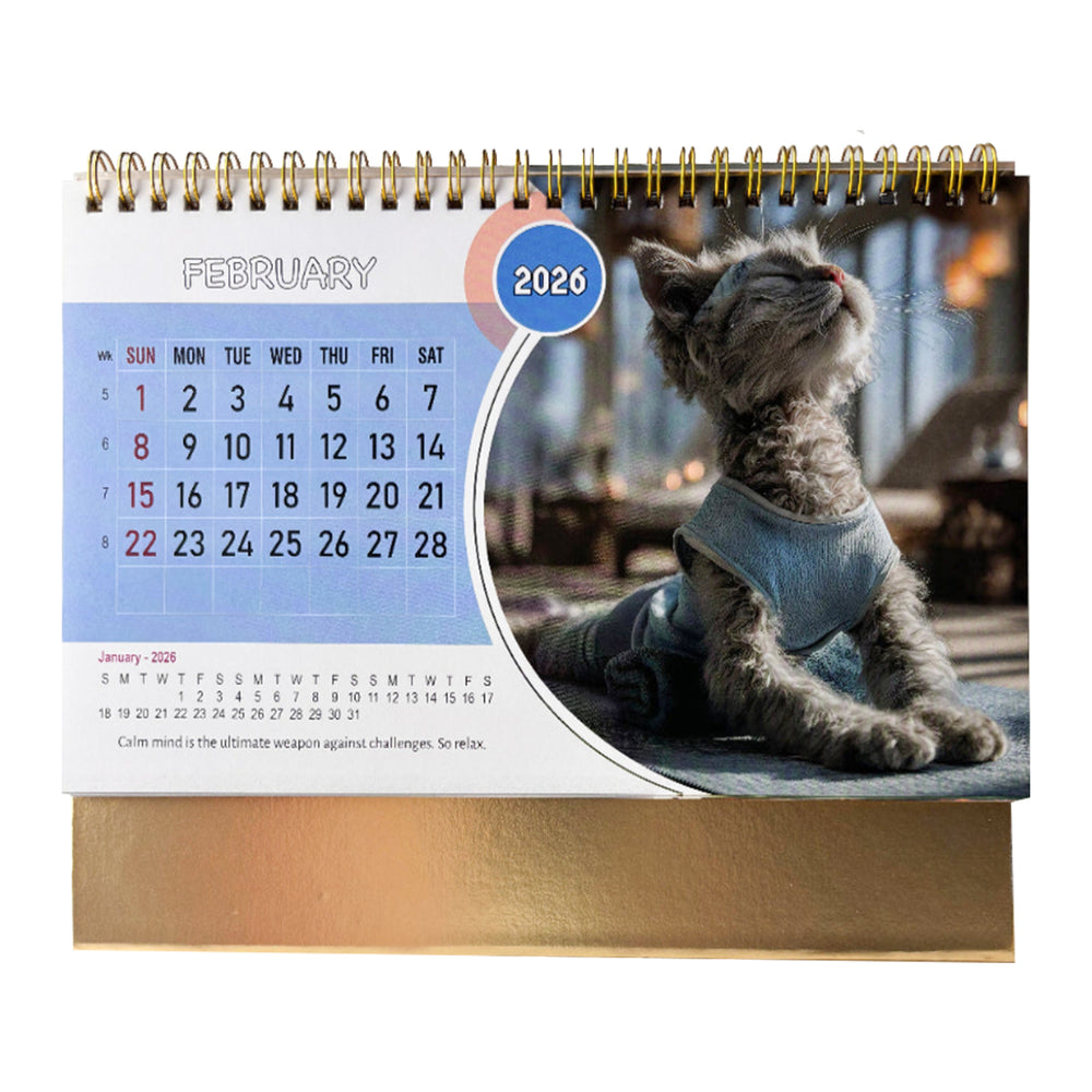 
                  
                    Premia 05 Table Calendar 2026
                  
                