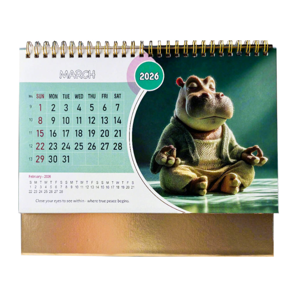 
                  
                    Premia 05 Table Calendar 2026
                  
                