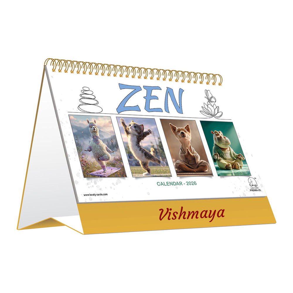 Premia 05 Table Calendar 2026