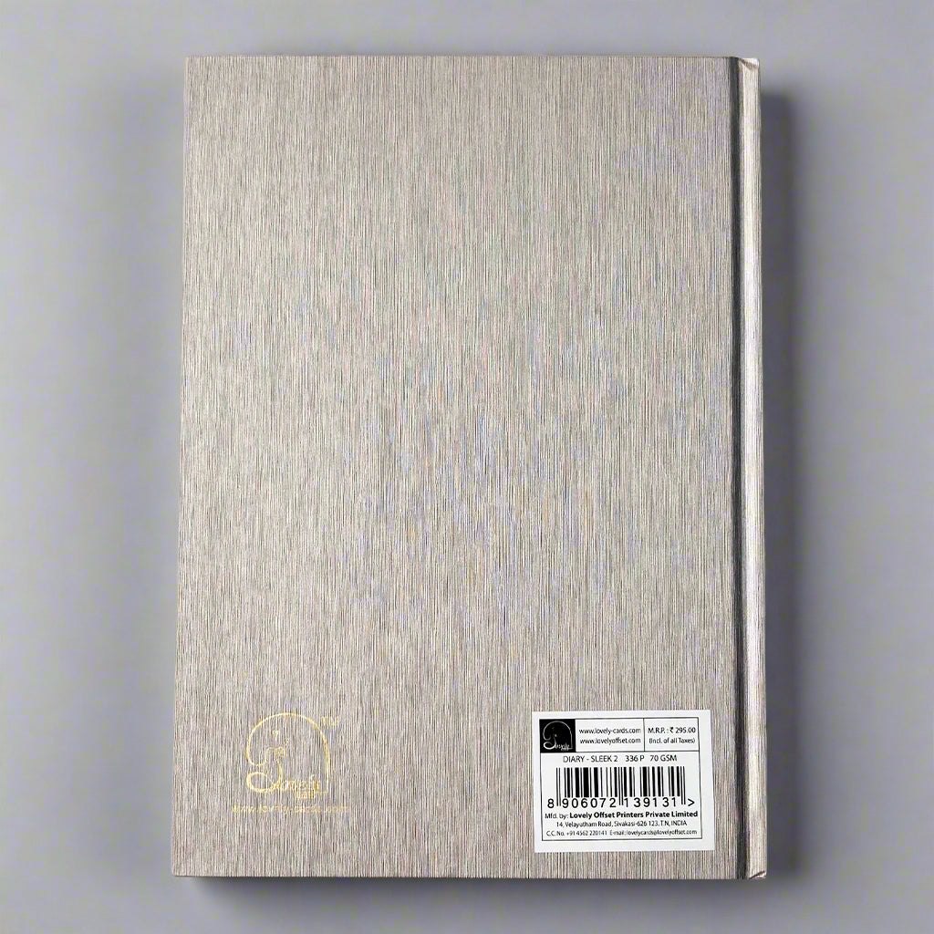 Sleek 01 Diary 2026 — view 2