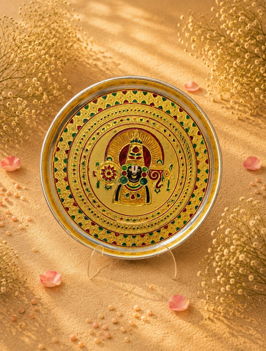 TRADITIONAL ROUND DECORATIVE PLATE