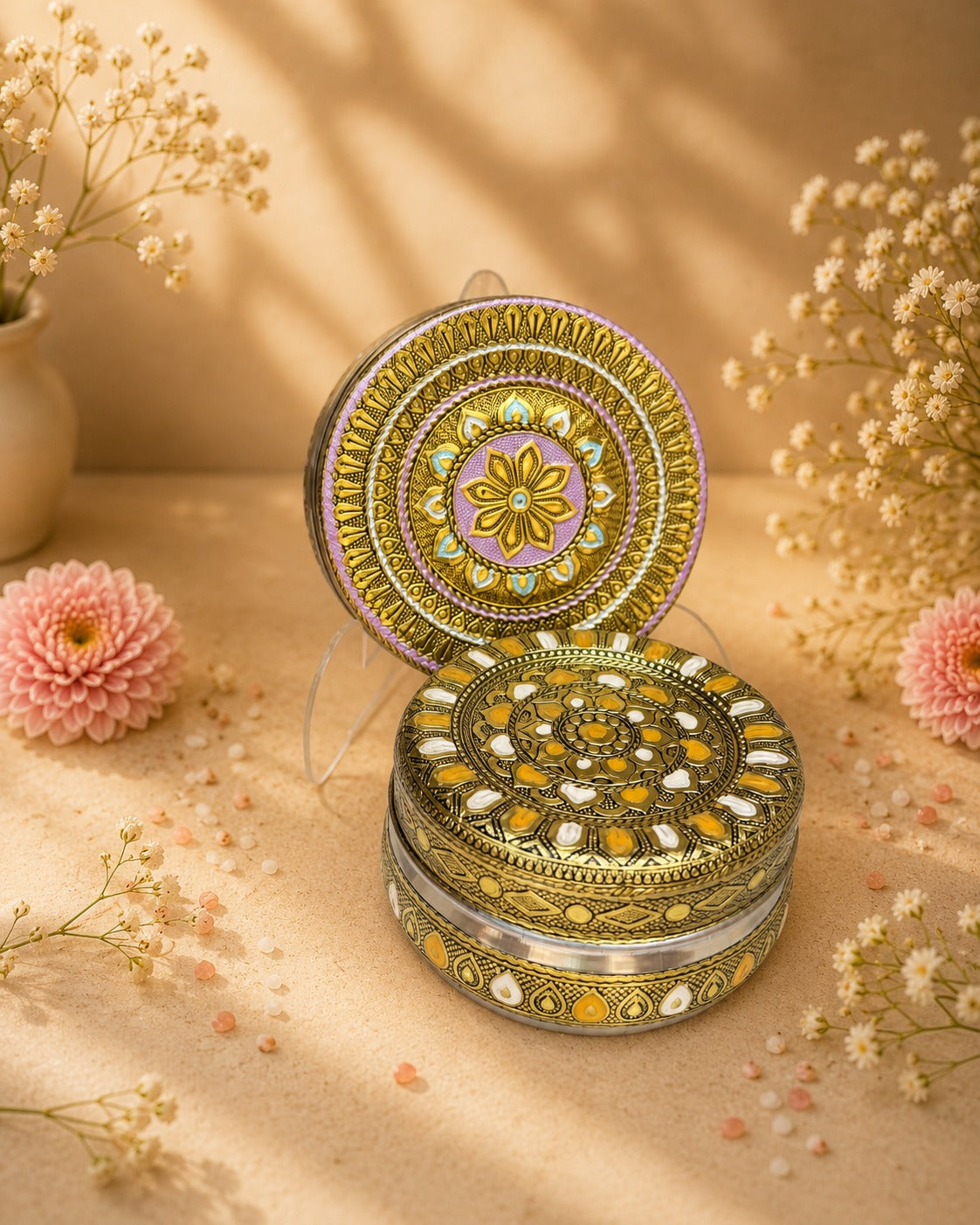 TRADITIONAL ROUND TIFFIN BOX